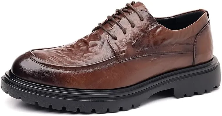 Men's Comfortable Formal Lace Up Dress Shoes Casual Business Oxford Shoes for Men