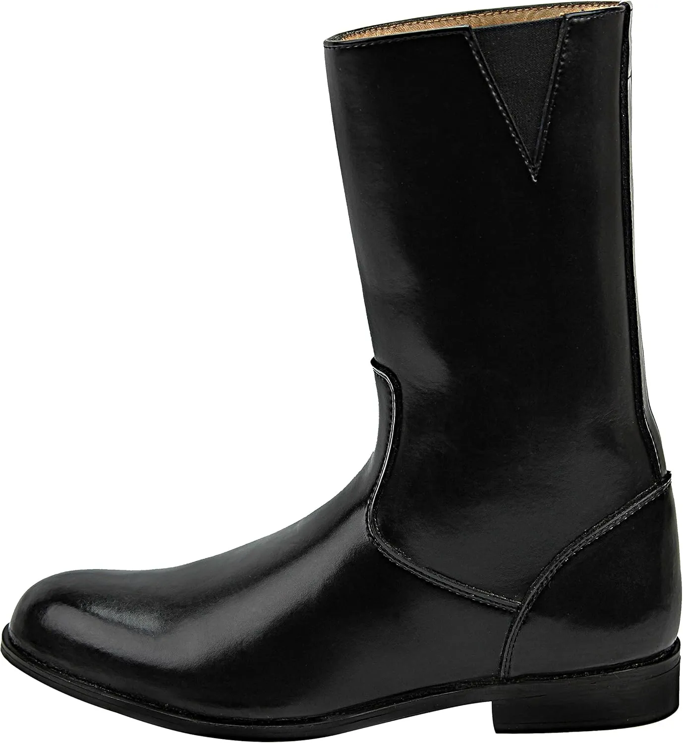 Mens Man Atlas Mid Calf Leather Boots