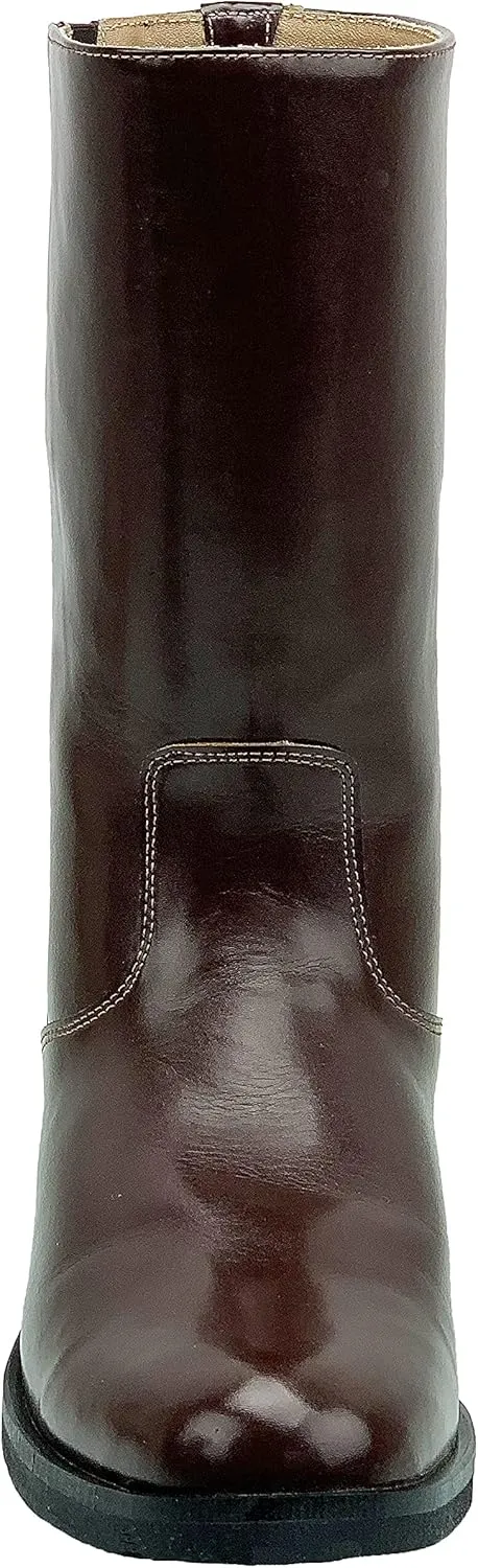 Mens Man Atlas Mid Calf Leather Boots