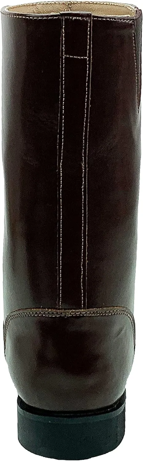 Mens Man Atlas Mid Calf Leather Boots