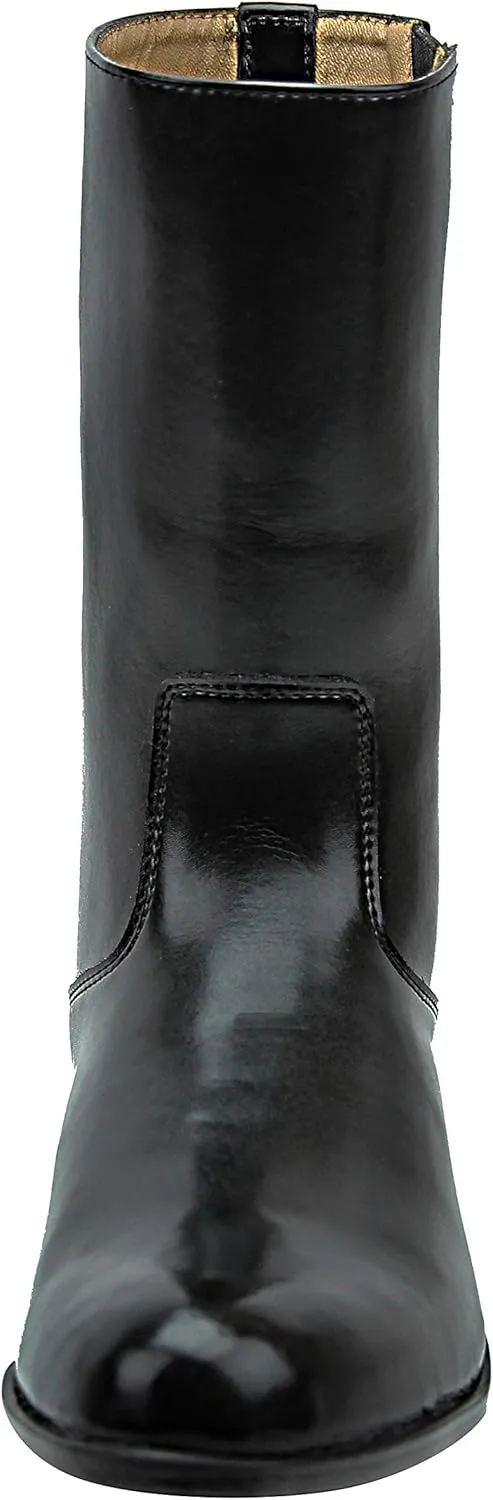 Mens Man Atlas Mid Calf Leather Boots