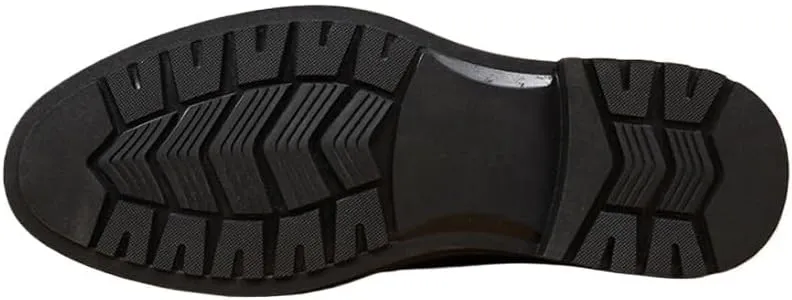 Men's Sleek Patent Leather Formal Shoes - High-Gloss Finish with Round Toe for Award Ceremonies & Galas