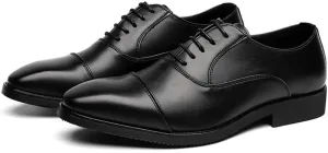 Mens Ventilated Formal Dress Shoes Wedding Business Oxfords Comfortable Breathable Slip Resistant