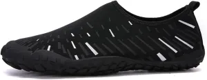 Mens Water Proof Shoes Size 12 Closed Toe Non Slip Hiking Water Shoes Men Womens Wide Width Water Shoes Slip on Soft Beach Shoes for Pool Beach Surf Walking Water Park