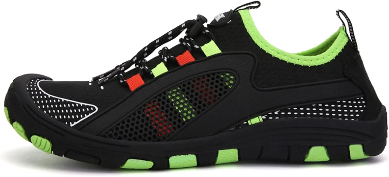 Mens Water Proof Shoes Size 12 Closed Toe Non Slip Hiking Water Shoes Men Womens Wide Width Water Shoes Slip on Soft Beach Shoes for Pool Beach Surf Walking Water Park