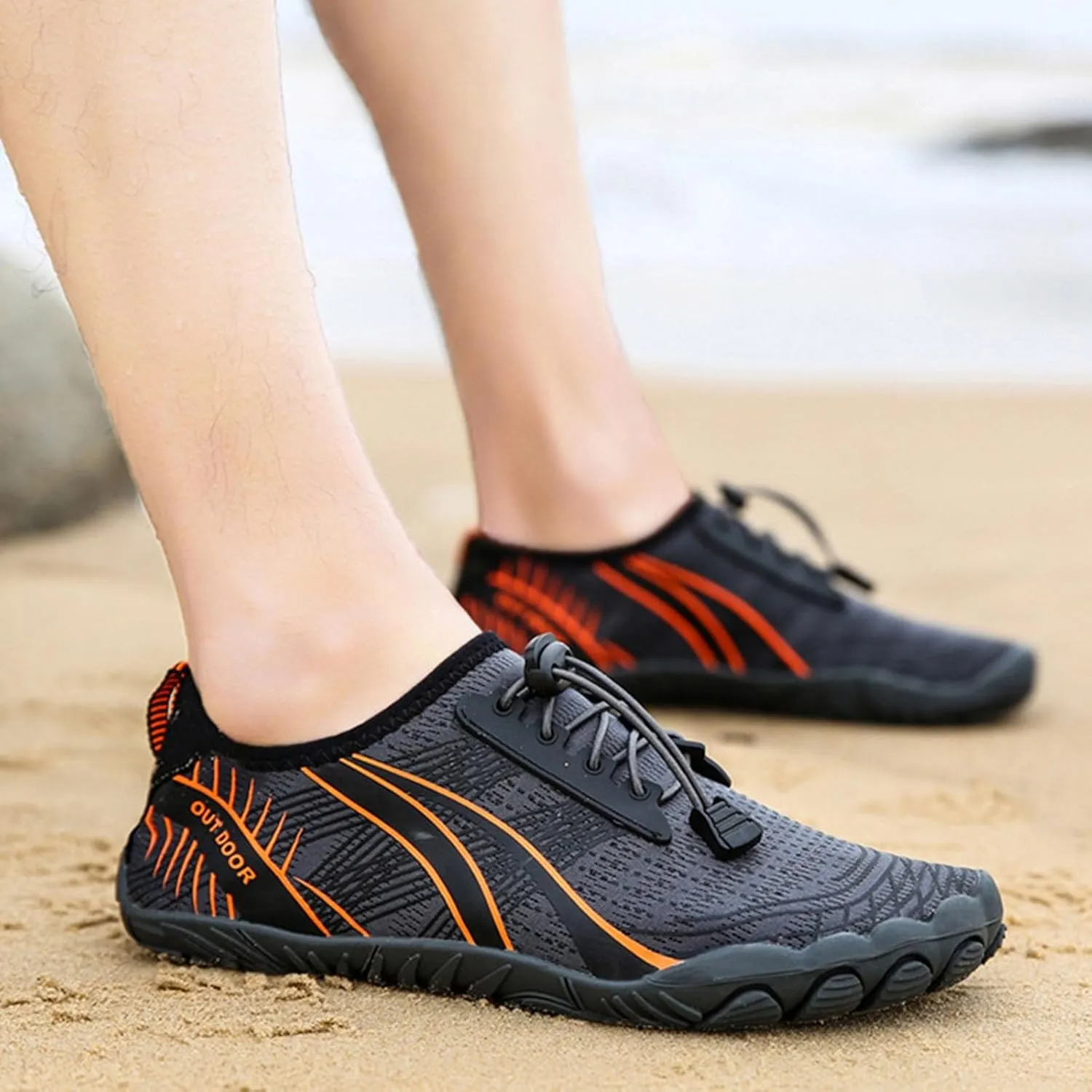 Mens Water Shoes 11 Barefoot Aqua Socks Quick Dry Water Shoes for Hiking Women Womens Wide Width Water Shoes Beach Shoes with Drainage for Beach Swimming Hiking Boating Sailing