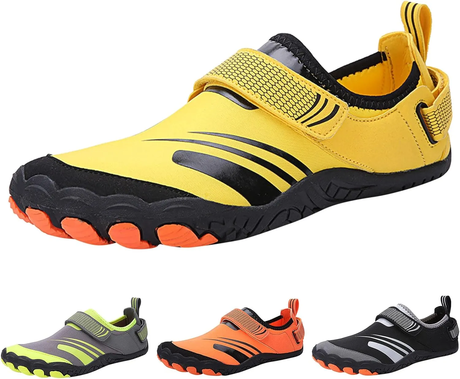 Mens Water Shoes Wide Width Slip on for Men Women Barefoot Water Shoes Men Womens Pool Shoes Quick Dry Water Sports Barefoot Shoes for Beach Swim Surf Yoga Exercise
