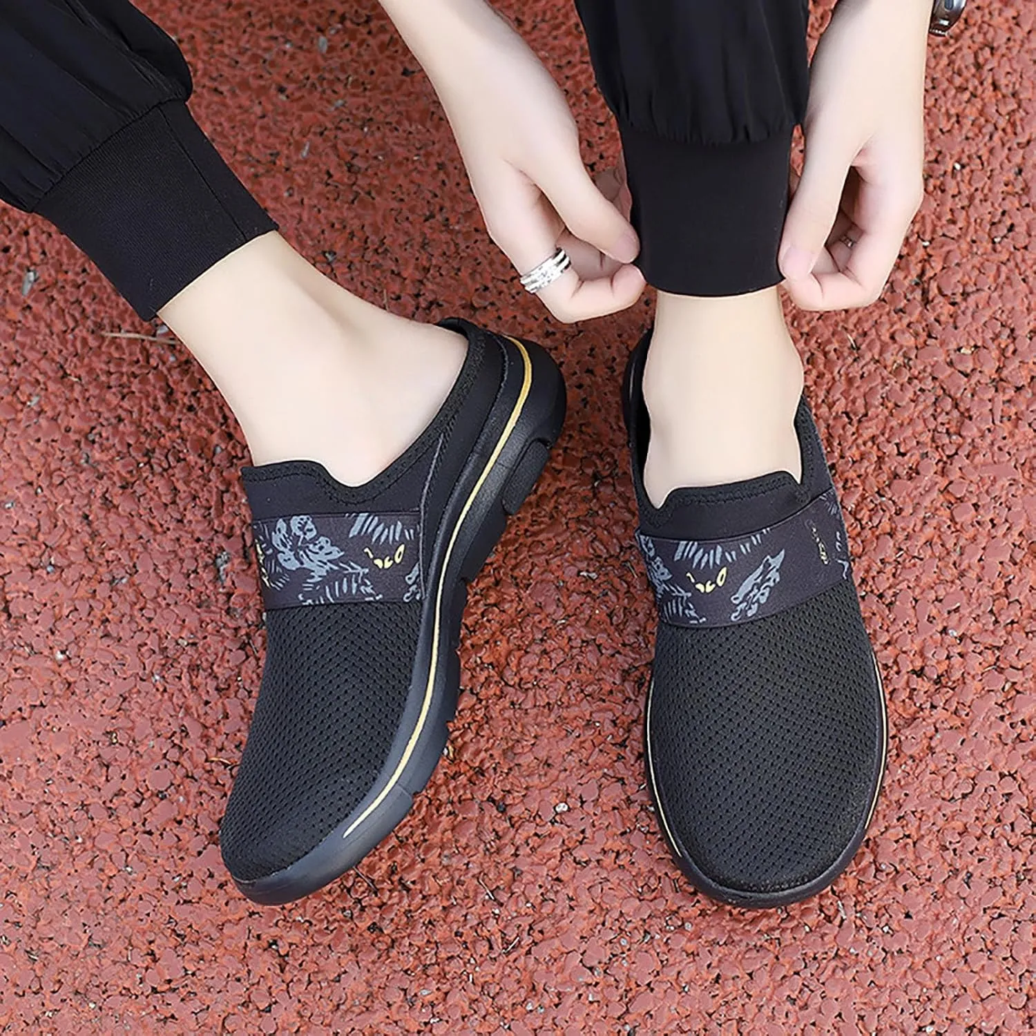 Mules for Women 2025 Backless Walking Sneakers Mens Casual Shoes Sports Casual Tennis Shoes Men Shoes Sneakers Steel Toe Tennis Shoe Loafers Dress Shoe