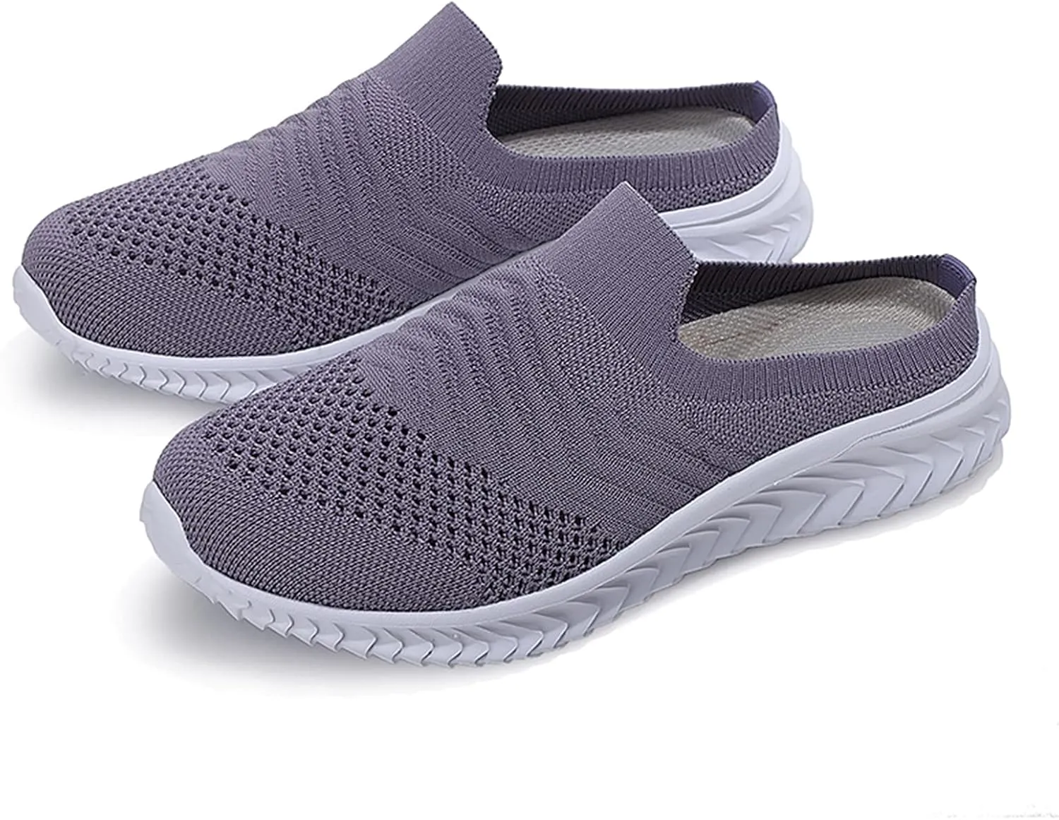 Mules for Women 2025 Backless Walking Sneakers Mens Tennis Shoes Comfort Casual Shoes Slip On Men's Fashion Sneakers Tennis Shoe Trainers Shoe
