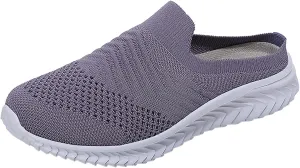Mules for Women 2025 Backless Walking Sneakers Mens Tennis Shoes Comfort Casual Shoes Slip On Men's Fashion Sneakers Tennis Shoe Trainers Shoe