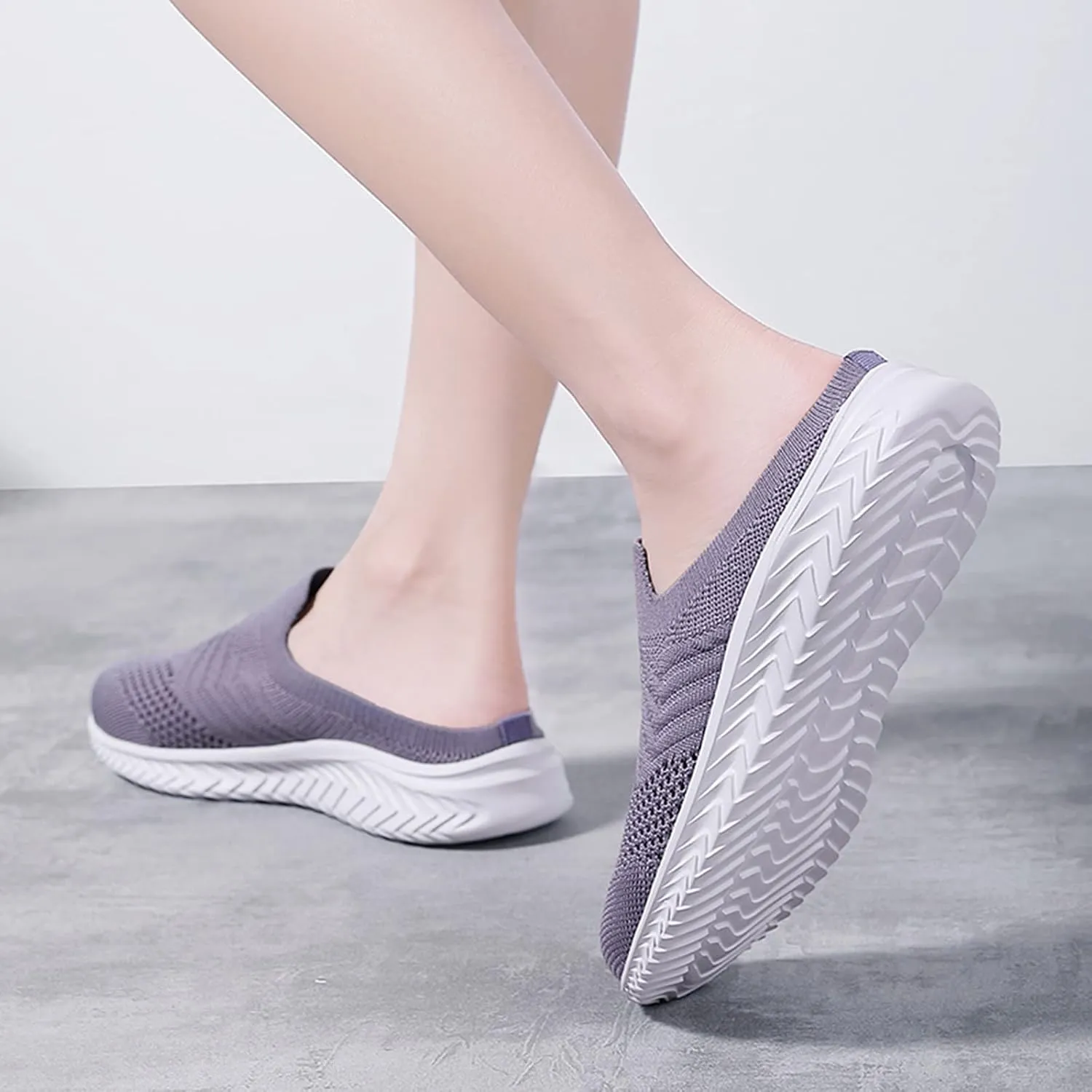 Mules for Women 2025 Backless Walking Sneakers Mens Tennis Shoes Comfort Casual Shoes Slip On Men's Fashion Sneakers Tennis Shoe Trainers Shoe