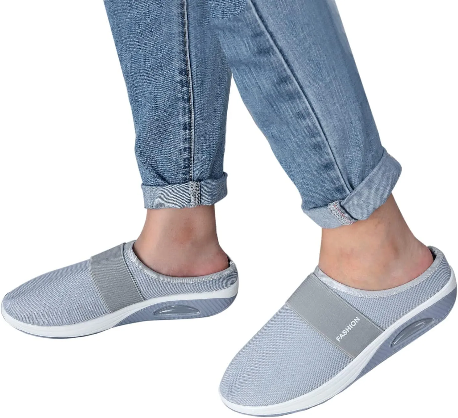 Mules for Women 2025 Backless Walking Sneakers Tennis Shoes Womens Comfortable Brown Casual Shoes Women's Fashion Sneakers Platform Tennis Shoe Loafers Shoe