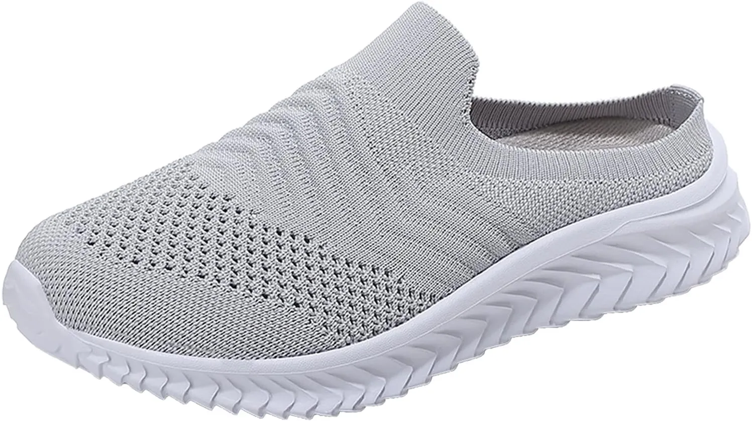 Mules for Women 2025 Backless Walking Sneakers Tennis Shoes Womens Lightweight Woman Shoes Casual Wedge Sneakers Tennis Shoe Loafers Casual Slip On