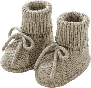 Newborn Baby Booties Sock Shoes Hand Knitting Crochet Boys Girls Infant Cozy Indoor Breathable Walking Shoes