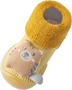 Newborn Baby Warm Winter Snow Boots Cute Anti-Slip Soft Sole Warm Indoor Outoor Shoes Infant First Walkers Warm Shoes