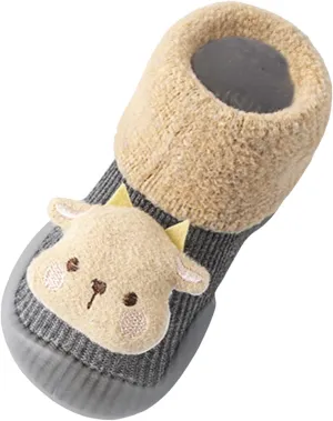 Newborn Baby Warm Winter Snow Boots Cute Anti-Slip Soft Sole Warm Indoor Outoor Shoes Infant First Walkers Warm Shoes