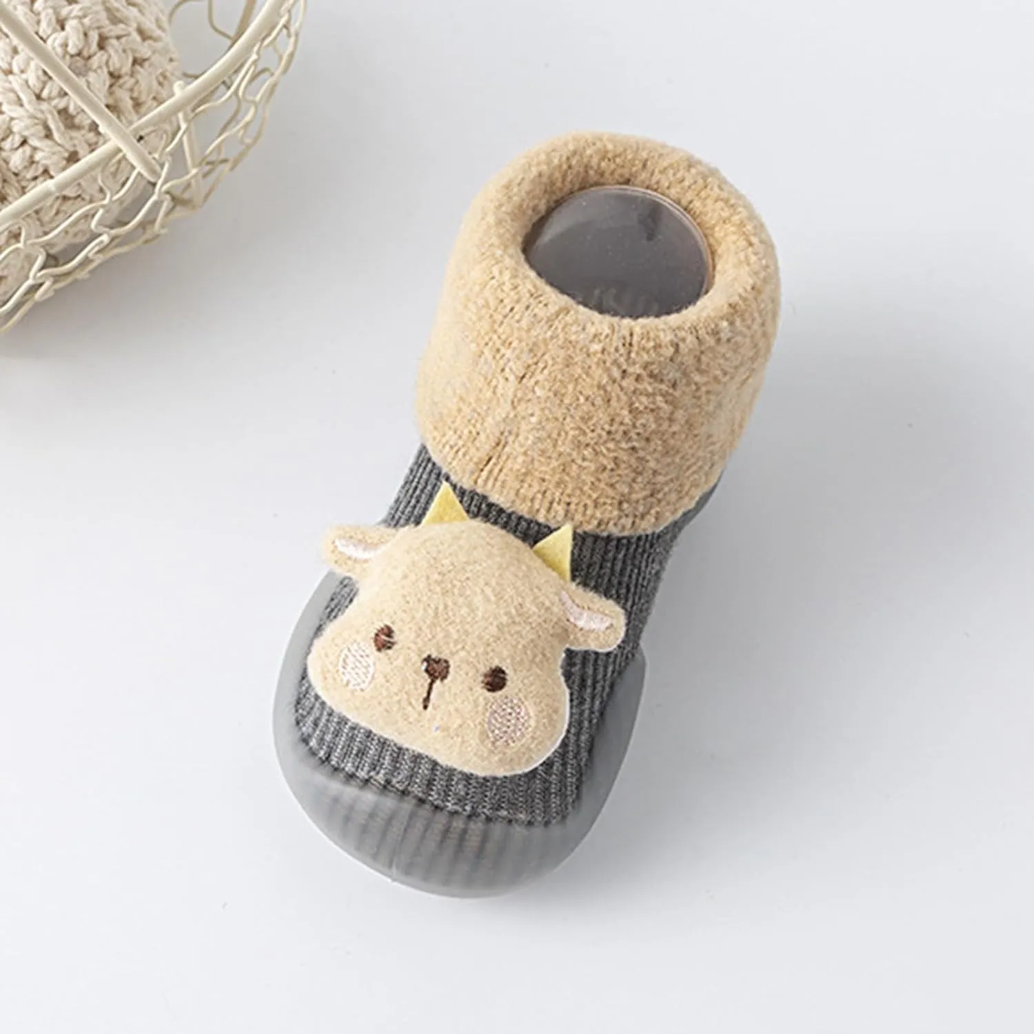 Newborn Baby Warm Winter Snow Boots Cute Anti-Slip Soft Sole Warm Indoor Outoor Shoes Infant First Walkers Warm Shoes