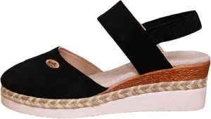 Orthopedic Platform Wedge Sandals for Women 2025 Summer Dressy Flat Closed Toe Ankle Strap Espadrilles Sandals Comfortable Casual Strappy Slip on Sandal Beach Boho Sandal Outdoor Shoes