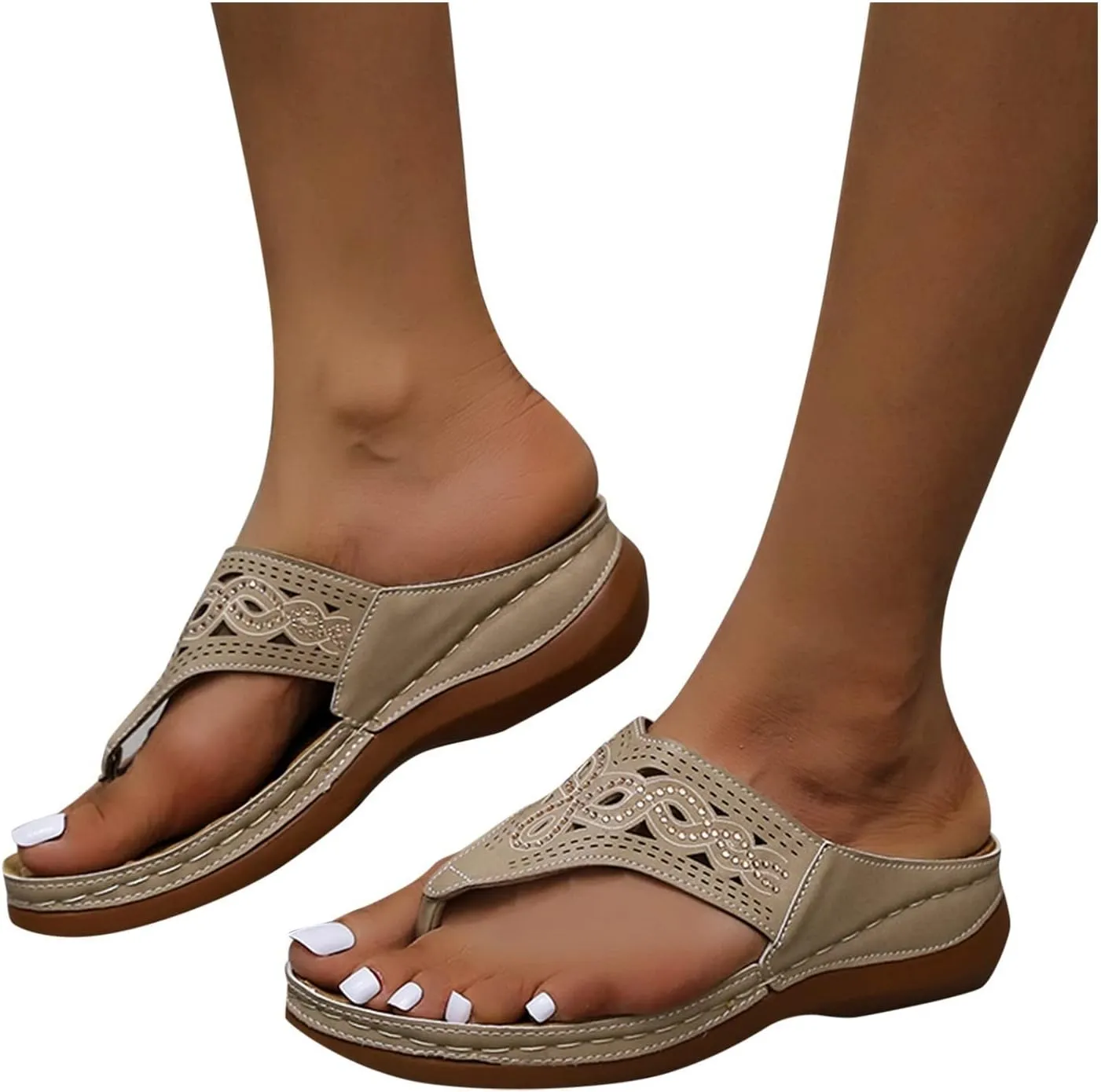 Orthopedic Sandals for Women 2025 Wide Feet Orthotic Beach Sandals for Women Summer Sandals Dressy Orthotic Walking Sandals Women Comfort Beach Orthopedic Cute Summer Sandals for Women 2025