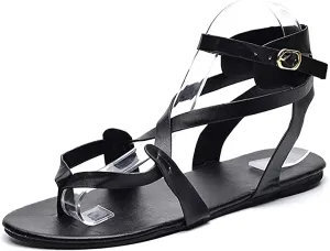 Orthopedic Sandals for Women Arch Support Strappy Orthotic Flip Flops Cushion Barefoot Soft Toe Non Slip Sole Dressy Casual Beach Footwear Summer Flip Flops for Women