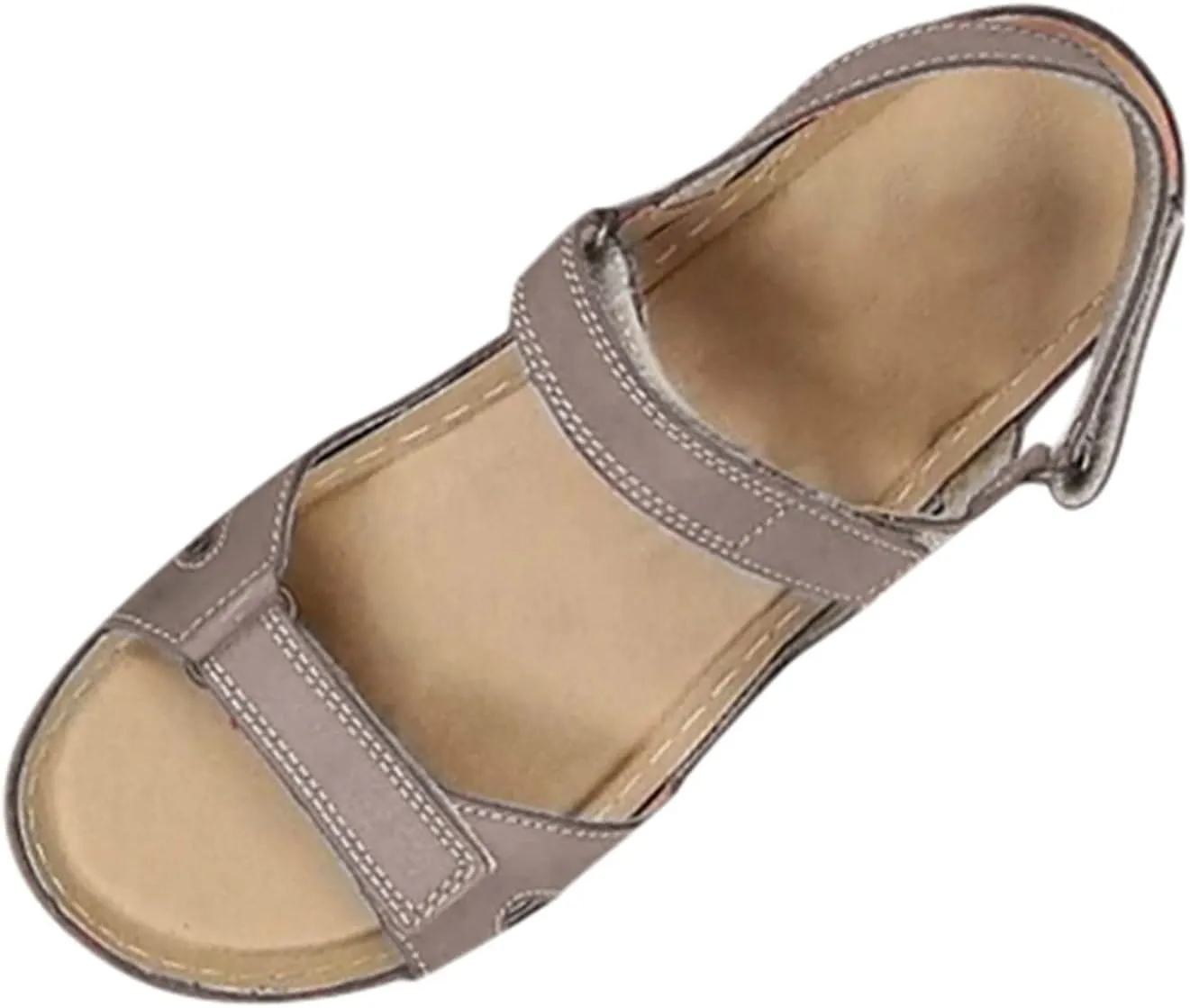 Orthopedic Sandals for Women, Womens Comfy Orthotic Sandal Anti-Slip Breathable Arch Support Platform Wedge Sandal Soft Comfortable