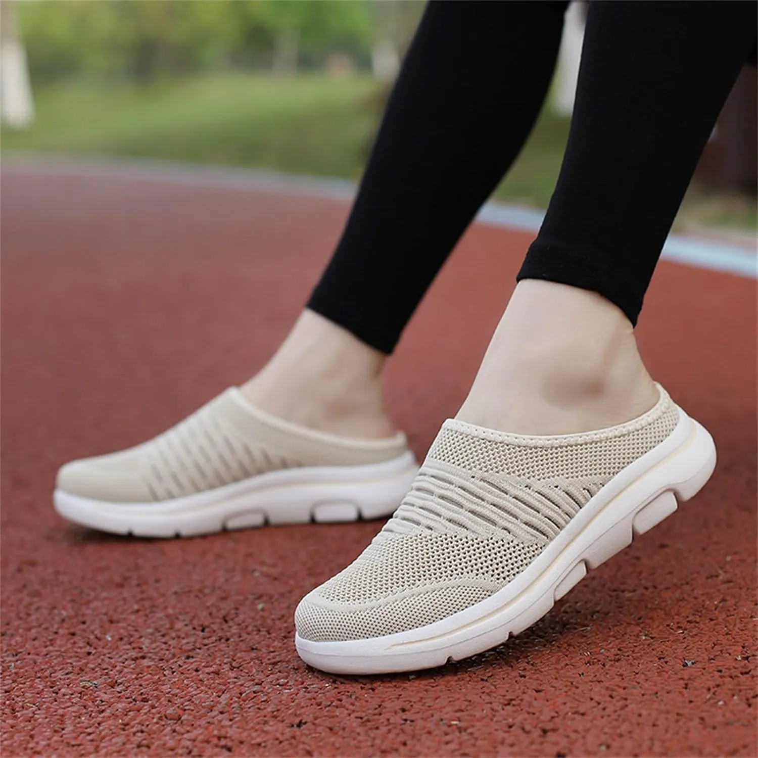 Orthopedic Walking Shoes Mules for Men 2025 Casual Mesh Summer Slip-On Breathable Slippers Closed Toe Slingback Solid Color Comfortable Slides