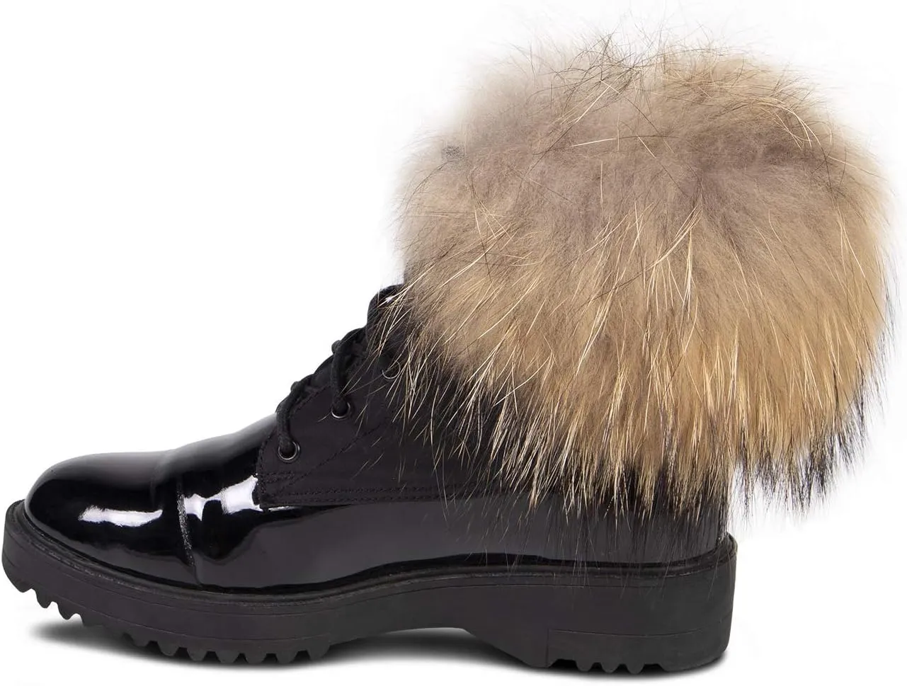 Patent Leather Boots for Women