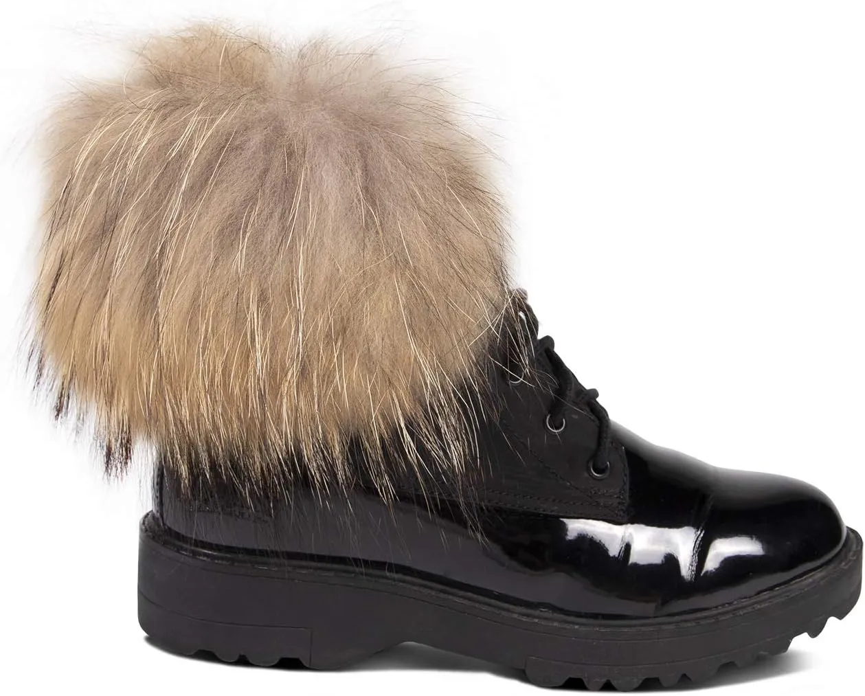 Patent Leather Boots for Women