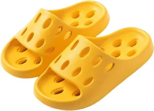 Pillow Slippers Women and Men Indoor Slipper Mens Bath Slippers Cloud Slides Comfortable Open Toe Non Slip