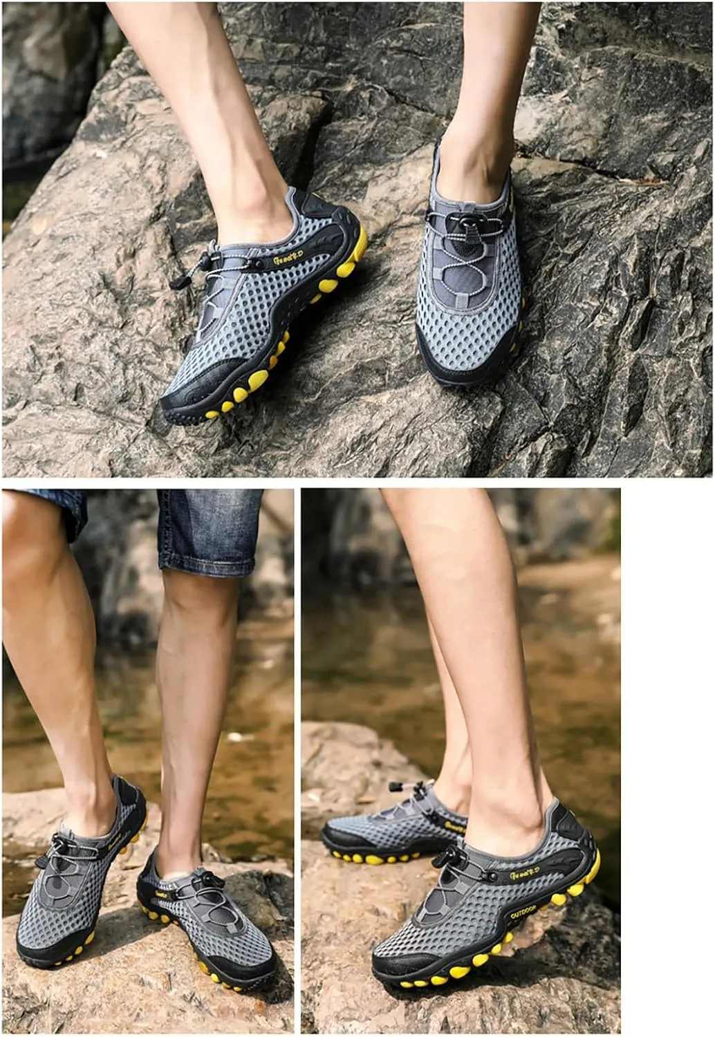 Quick Dry Beach Water Shoes Barefoot Aqua for Women Men Swim Pool Surf Yoga Hiking Kayaking Lightweight Non Slip Outdoor Shoes