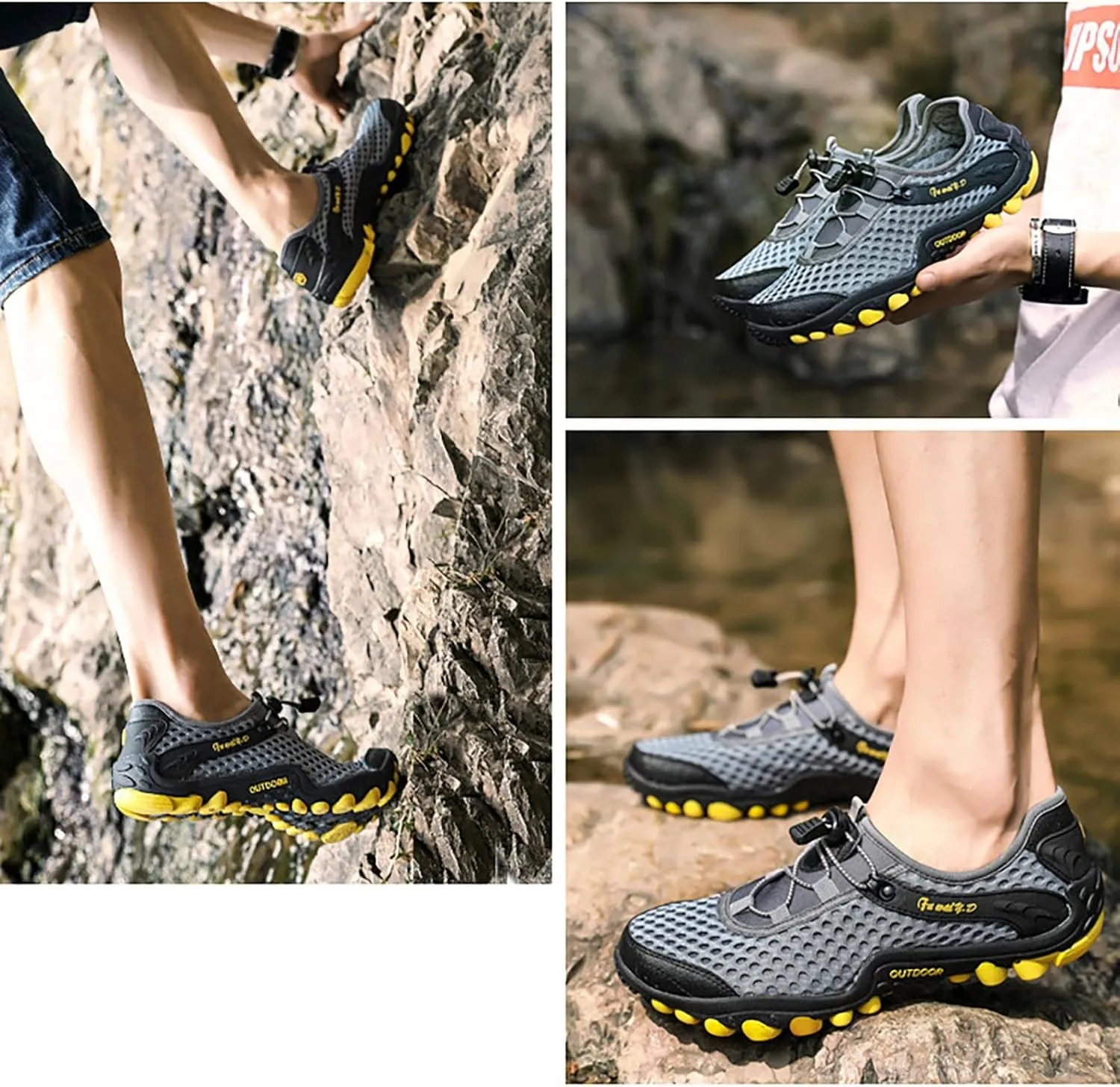 Quick Dry Beach Water Shoes Barefoot Aqua for Women Men Swim Pool Surf Yoga Hiking Kayaking Lightweight Non Slip Outdoor Shoes