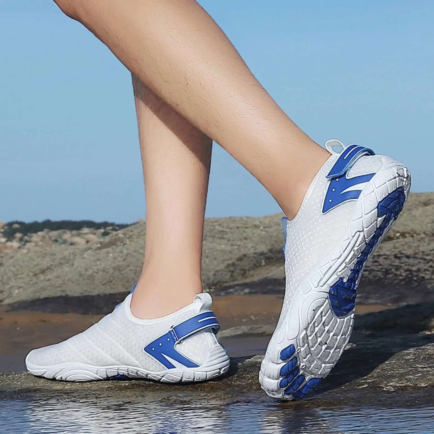Quick Dry Swim Shoes for Men Women Barefoot Aqua Water Beach Pool Surf Hiking Kayaking Diving Yoga Outdoor Sports Lightweight