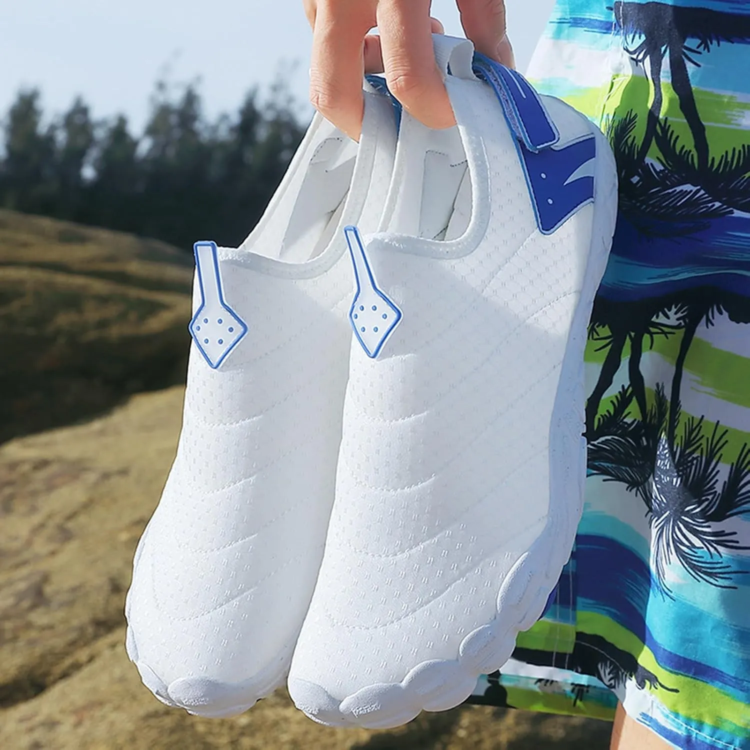 Quick Dry Swim Shoes for Men Women Barefoot Aqua Water Beach Pool Surf Hiking Kayaking Diving Yoga Outdoor Sports Lightweight
