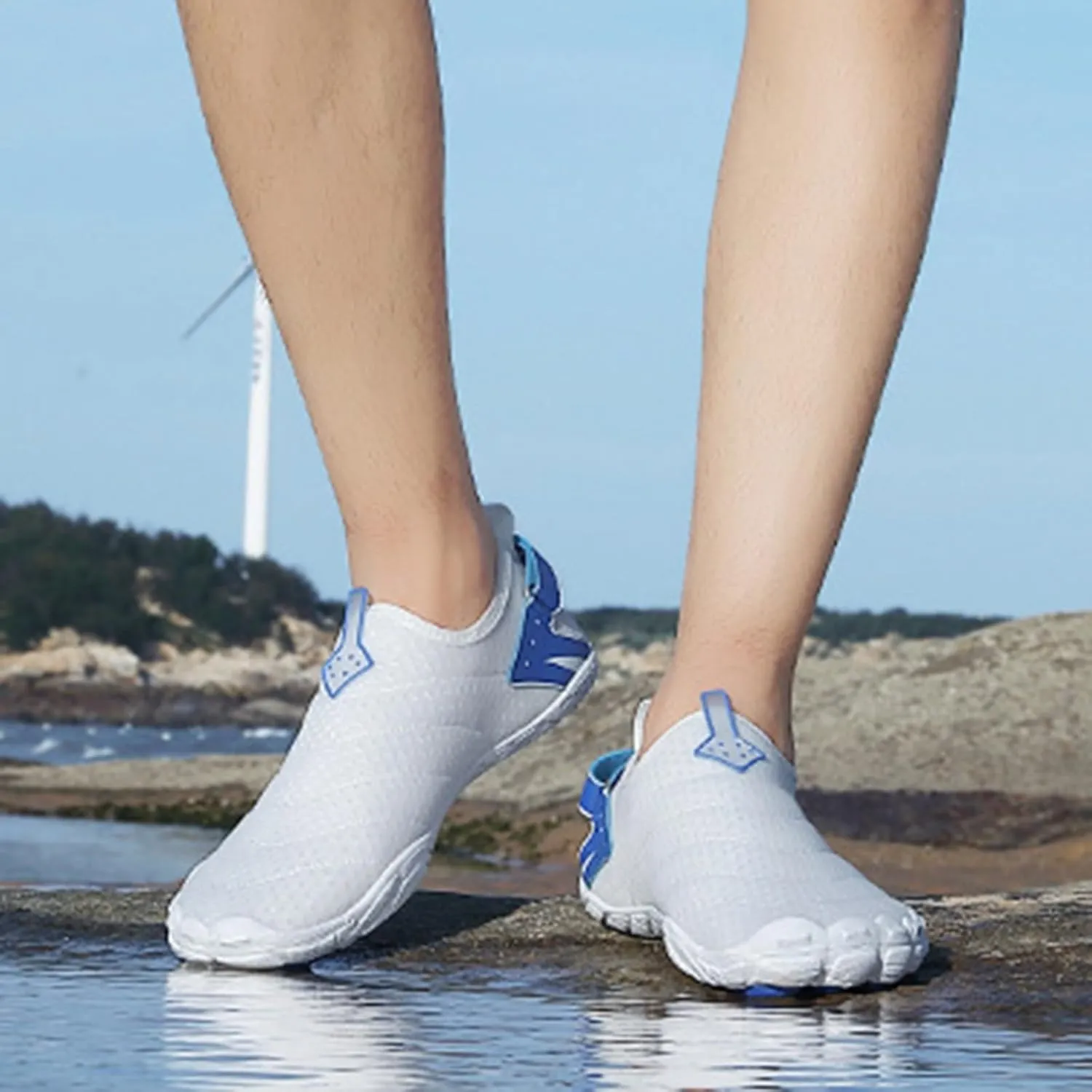 Quick Dry Swim Shoes for Men Women Barefoot Aqua Water Beach Pool Surf Hiking Kayaking Diving Yoga Outdoor Sports Lightweight