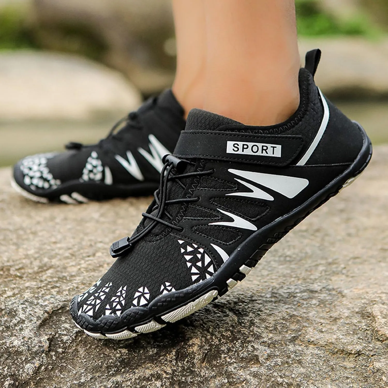 Quick Dry Swim Shoes Water Shoes Barefoot Aqua for Women Men Beach Pool Surf Yoga Hiking Kayaking Lightweight Non Slip Outdoor