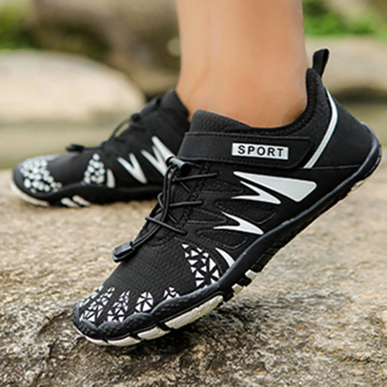 Quick Dry Swim Shoes Water Shoes Barefoot Aqua for Women Men Beach Pool Surf Yoga Hiking Kayaking Lightweight Non Slip Outdoor