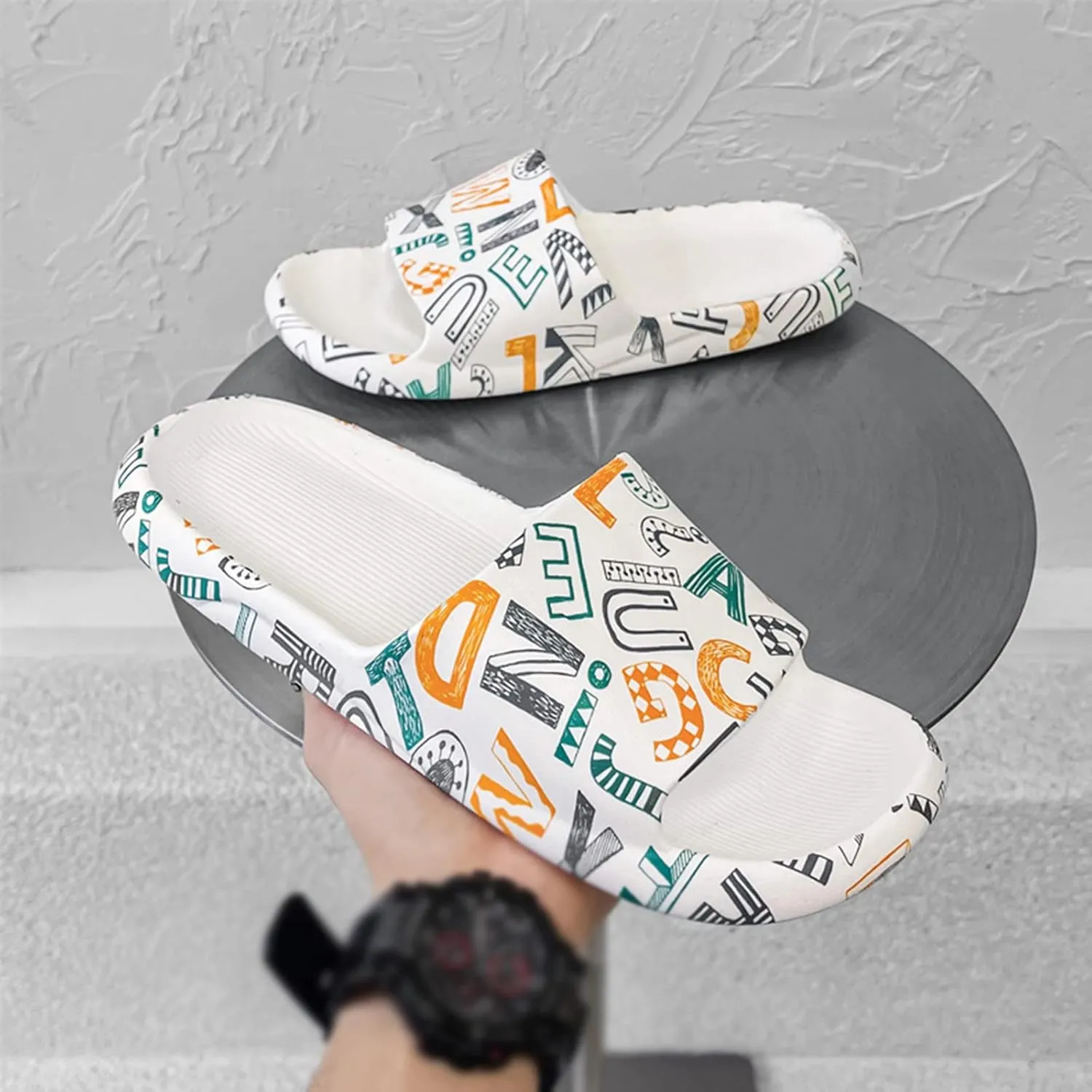 Shower Shoes Men's Shower Shoes Indoor Slippers Bathroom Slippers Men Women's Sandals for Gym Spa Pool