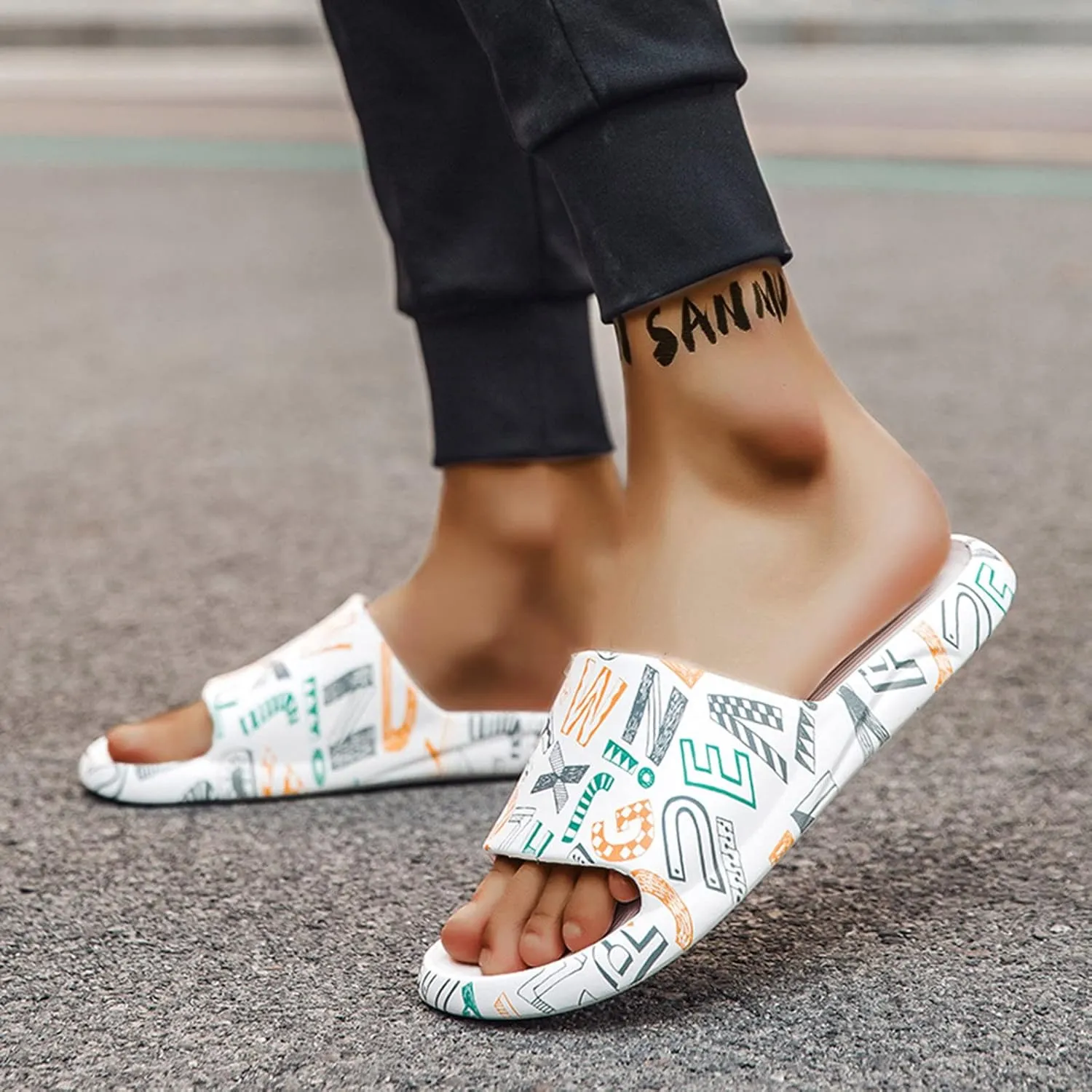 Shower Shoes Men's Shower Shoes Indoor Slippers Bathroom Slippers Men Women's Sandals for Gym Spa Pool