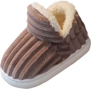 Slipper Booties Kids Flat Cozy Stylish Slipper, Winter Fuzzy Warm Cute Non-Slip Thick-Soled Cozy Children House Shoes