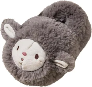 Slippers for Girls Fashion Autumn And Winter Boys And Girls Slippers Flat Soft Comfortable And Warm Cute Toddler Set