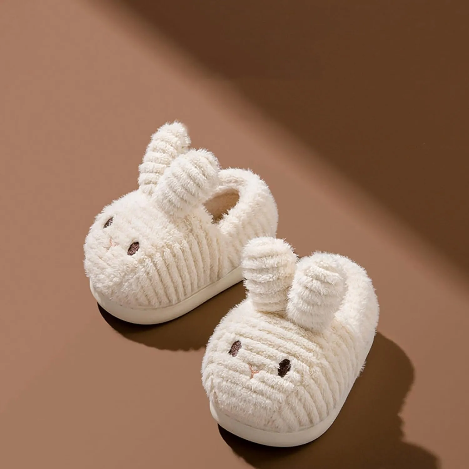 Slippers for Girls Size 12 Fashion Cute Autumn And Winter Girls Boys Slippers Flat Soft Girls Fuzzy Flip Flop Slippers