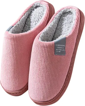 Slippers For Women Men, Cute Home Slippers, Comfy Bedroom Slippers, Warm Fuzzy Indoor Slippers Slip-on Slippers
