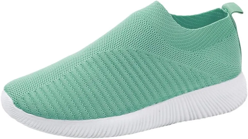Sneakers for Women Running Shoes Slip On Casual Mens Running Shoes Cute Business Casual Shoes Women's Fashion Sneakers Slip On Tennis Shoe Trainers Shoe