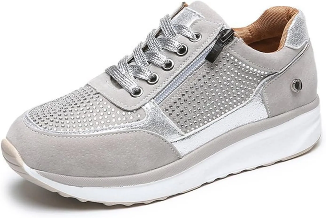 Sneakers For Women Slip On With No Arch Support Women's Fashion Canvas Shoes Round Toe Lightweight Non-Slip Flat Shoes Classic Casual Fall Soft Comfort Breathable Low Top Walking Sneakers Loafers
