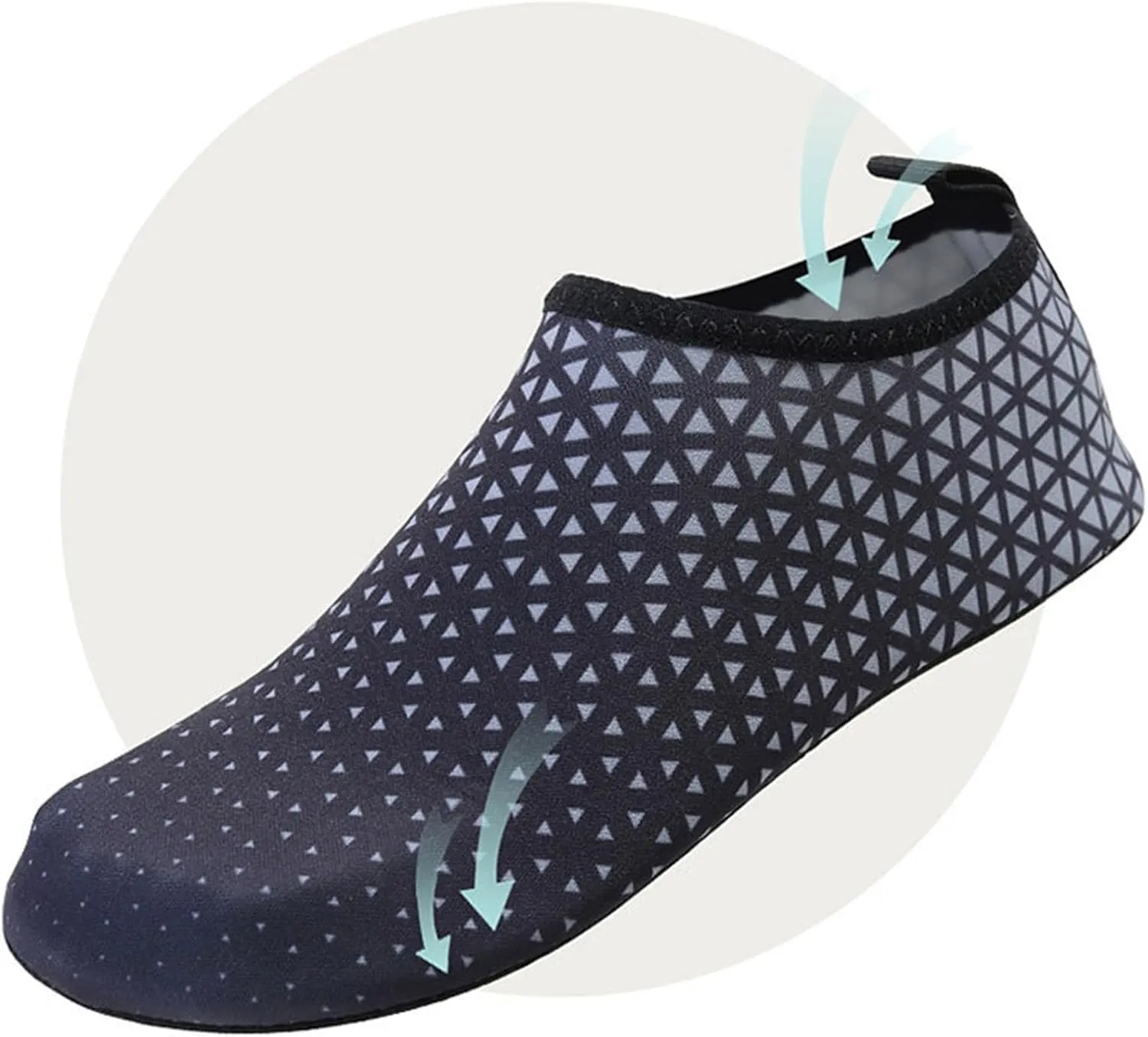 Swim Beach Water Shoes for Men Women Quick Dry Barefoot Aqua Pool Surf Hiking Kayaking Diving Yoga Outdoor Sports Breathable