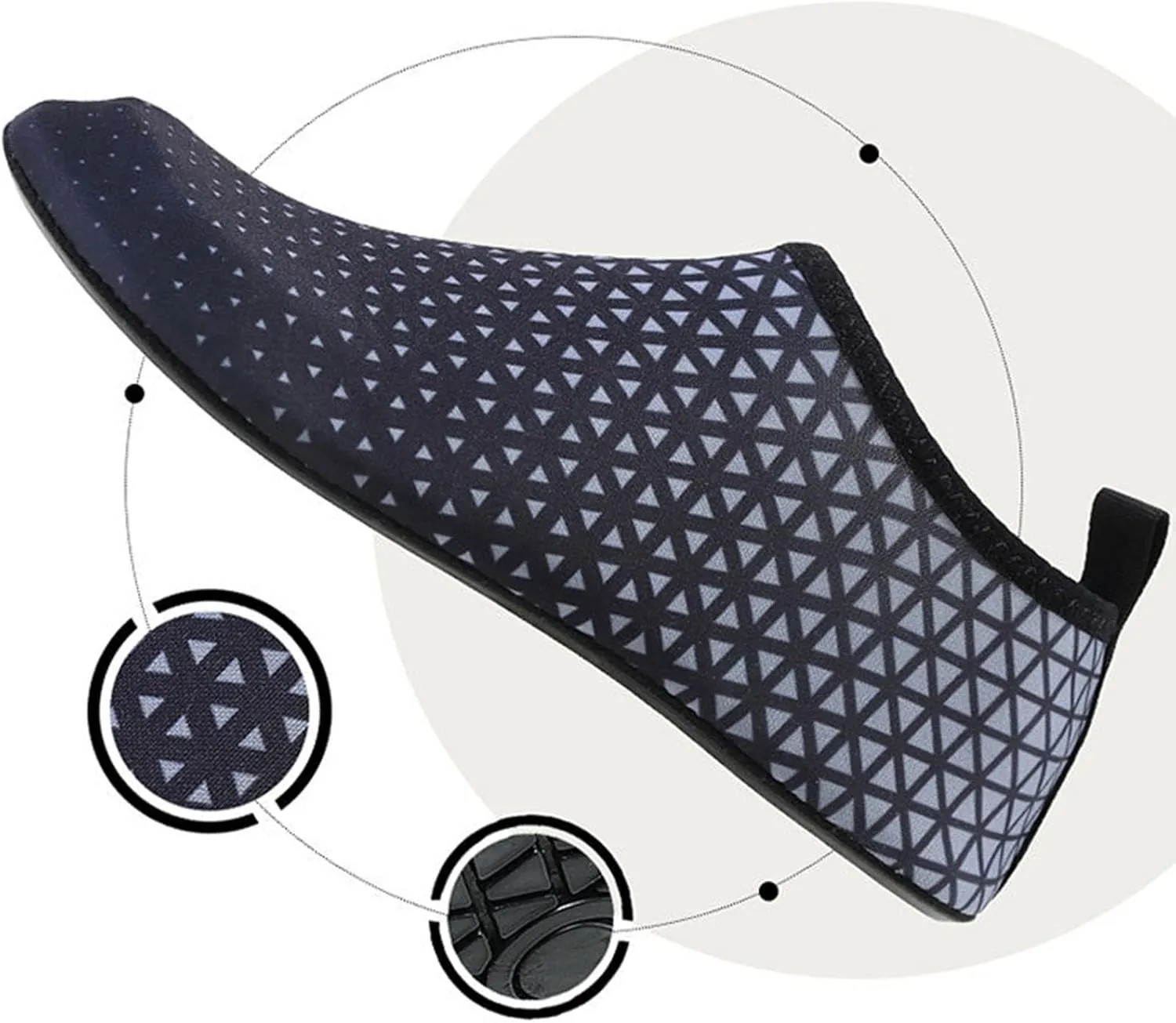 Swim Beach Water Shoes for Men Women Quick Dry Barefoot Aqua Pool Surf Hiking Kayaking Diving Yoga Outdoor Sports Breathable
