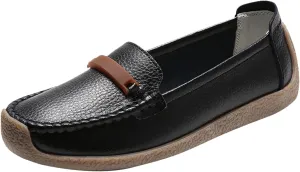 Tassel Loafers Shoe for Women Fashion Solid Color Slip On Shoes Casual Soft Sneakers Dress Workout Footwear