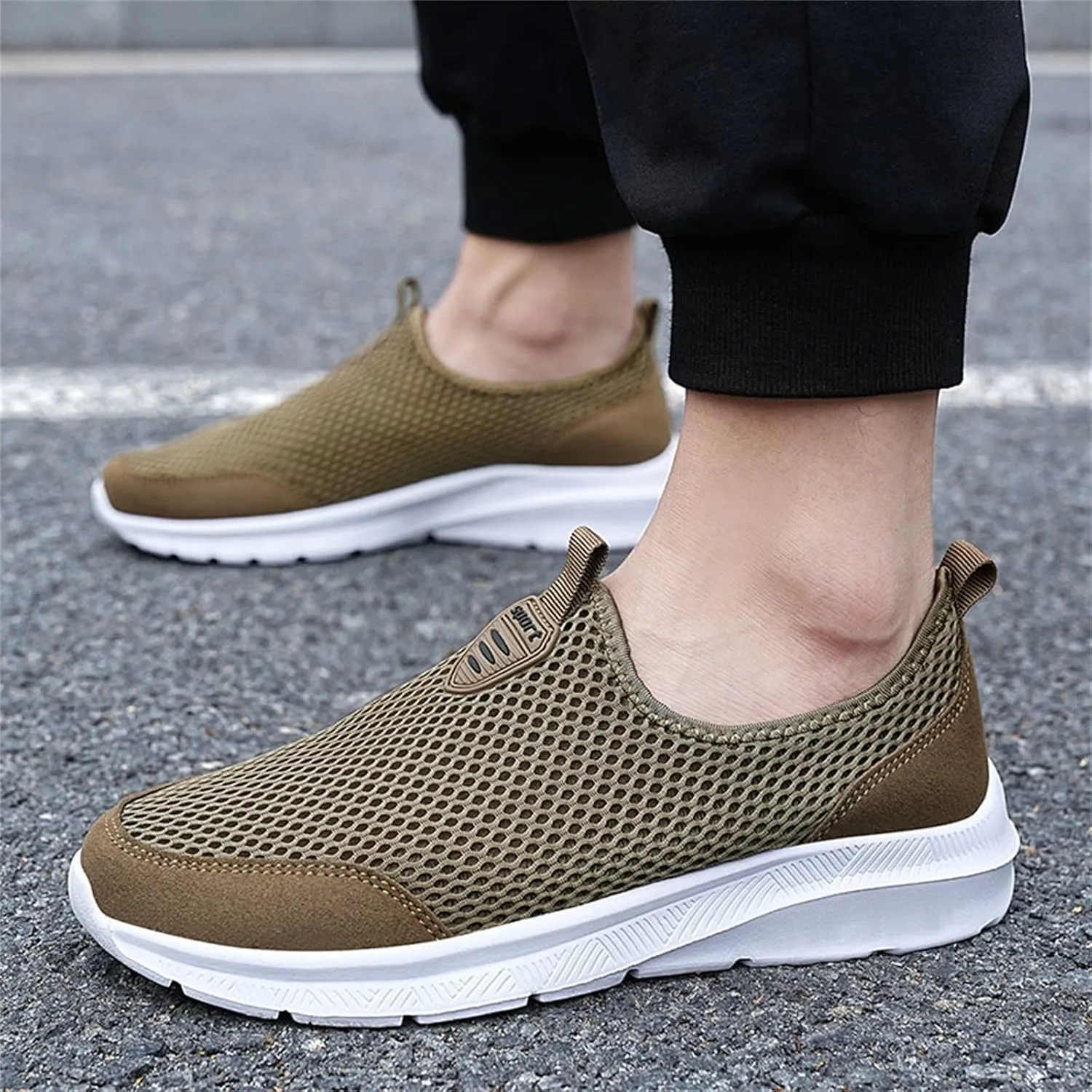 Tennis Shoes Womens Mesh Breathable Dressy Casual Shoes Platform Sneakers Slip On Walking Blade Tennis Steel Toe Tennis Shoe Loafers Dress Shoe