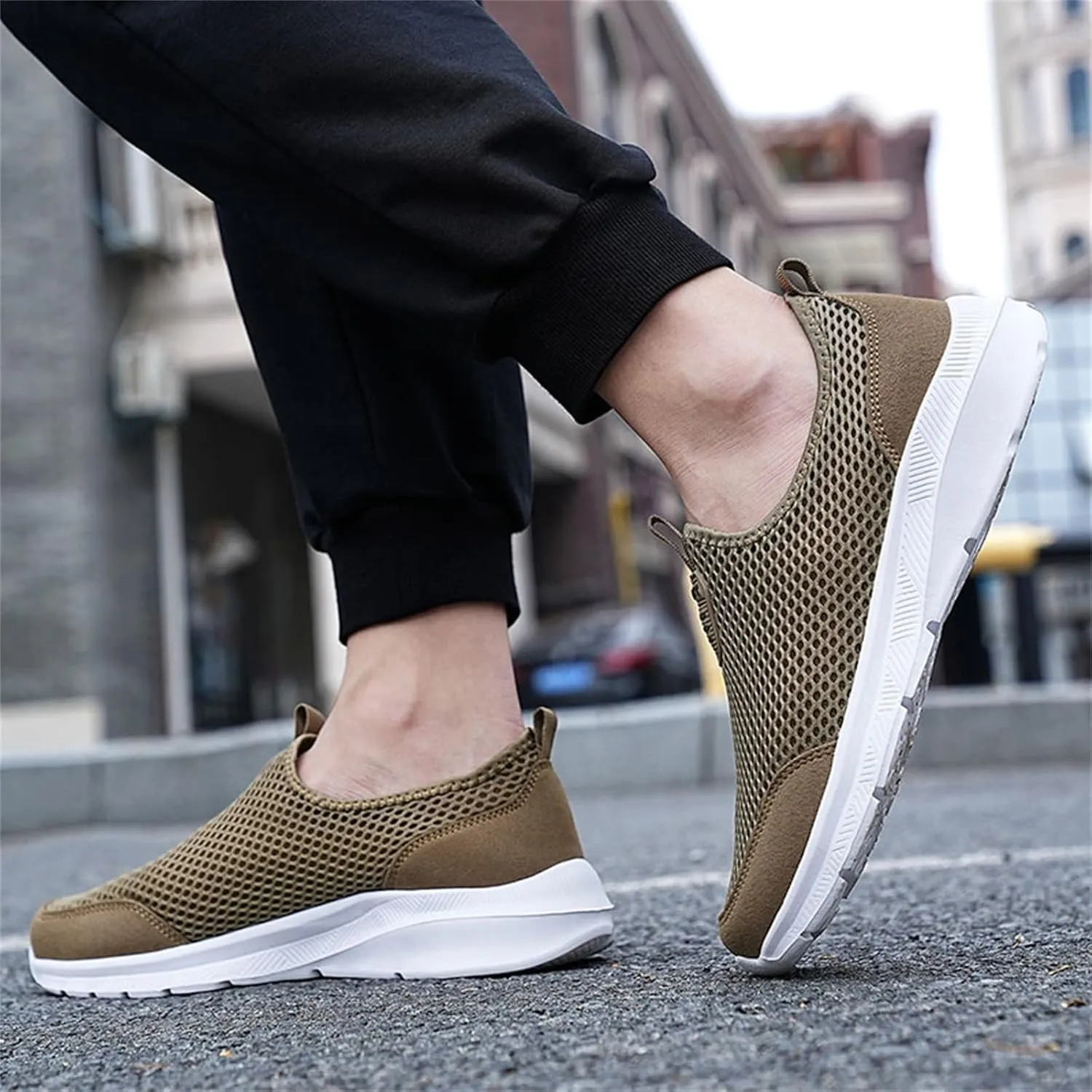 Tennis Shoes Womens Mesh Breathable Dressy Casual Shoes Platform Sneakers Slip On Walking Blade Tennis Steel Toe Tennis Shoe Loafers Dress Shoe