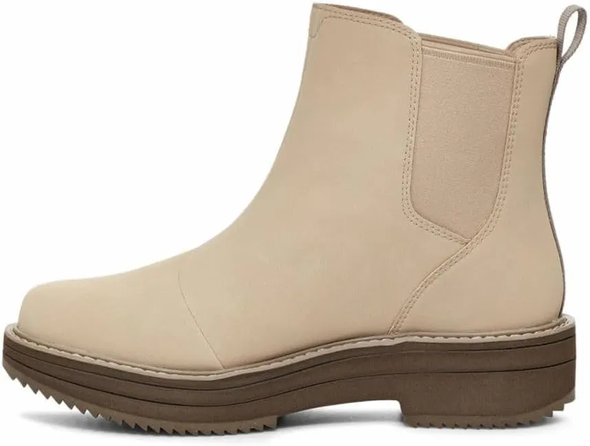 Teva Women's Midform Chelsea Comfortable Water-Resistant Flat Platform Leather Boots